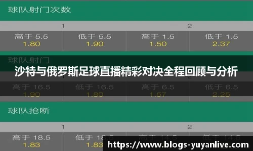沙特与俄罗斯足球直播精彩对决全程回顾与分析